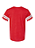 Football Fine Jersey T-Shirt Vintage Red/Blended White Ghosted Back View