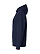 Unisex Luxury Heavy Hoodie Navy Ghosted Side View