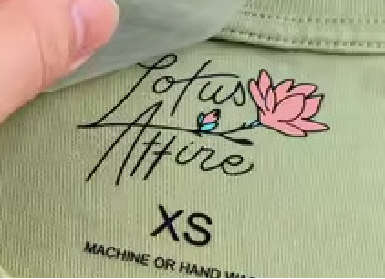 Heat Press Label